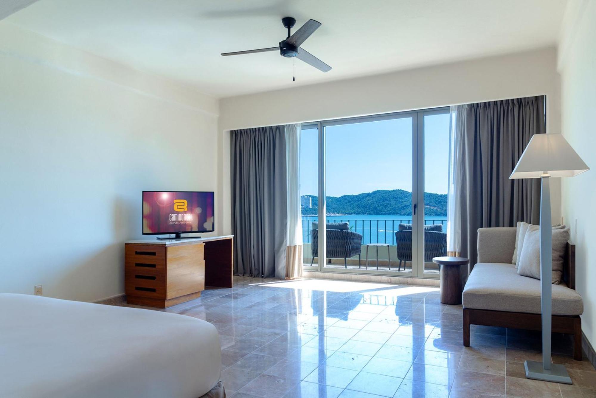Camino Real Acapulco Diamante Hotel Ngoại thất bức ảnh A room at the hotel